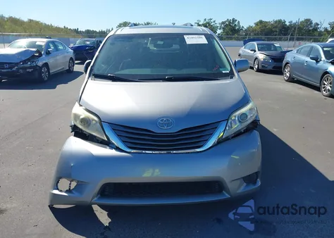 2014 Toyota Sienna Xle V6 8 Passenger from USA, damaged, VIN 5TDYK3DC2ES520899